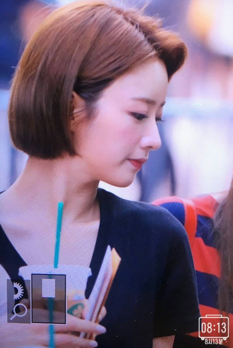 윤보미 숏컷 | 인스티즈