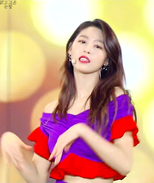 설현이의 라인.gif | 인스티즈