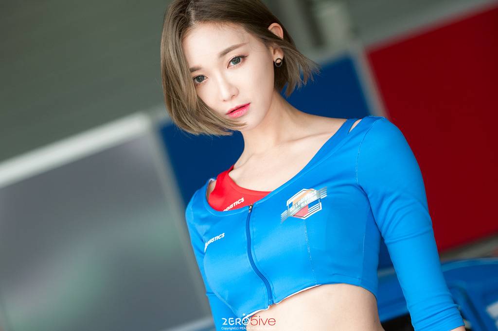 레이싱모델 문가경 긴머리 vs 단발 | 인스티즈