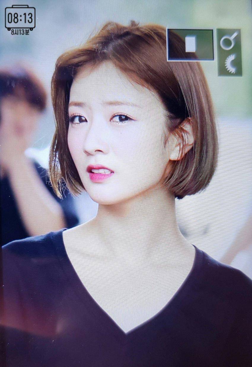 윤보미 숏컷 | 인스티즈