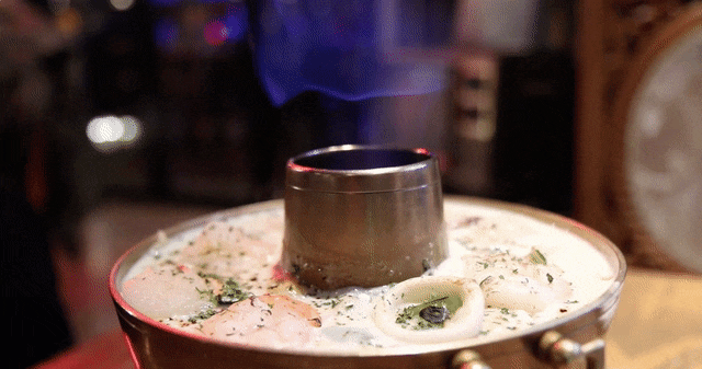 다양한 파스타의 신세계! 신선로 파스타 gifjpg | 인스티즈