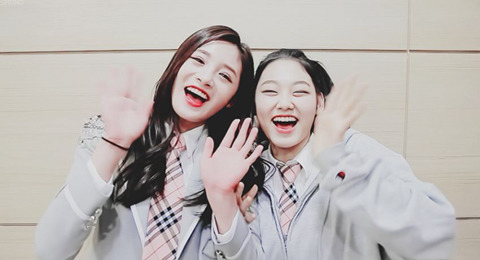 정체불명의 유닛을 결성했던 두 멤버jpgif (아이오아이) | 인스티즈