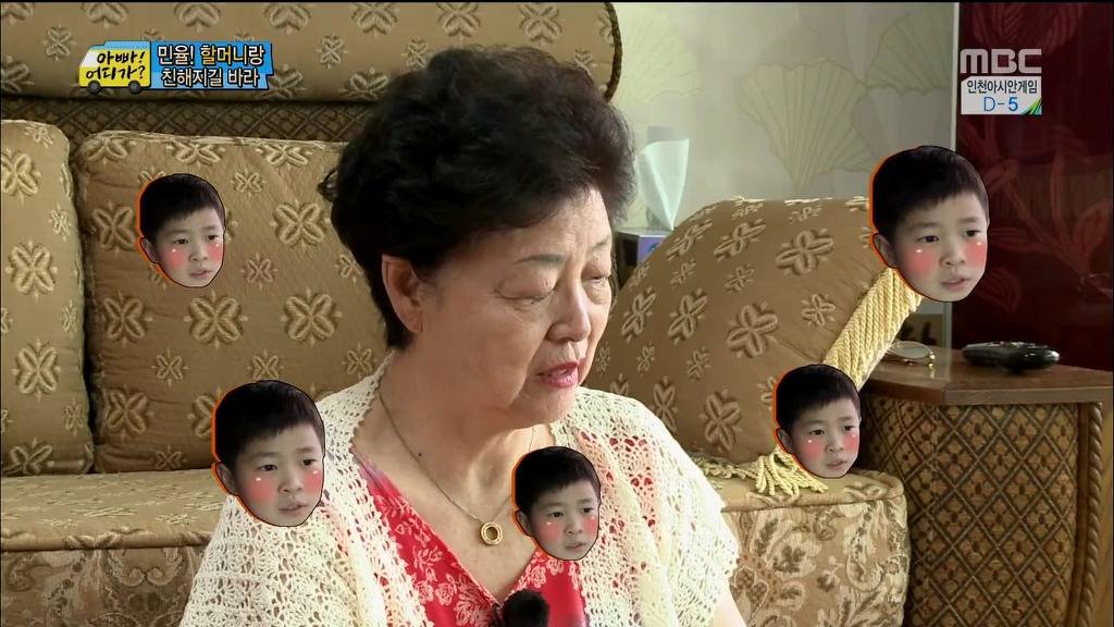 [아빠어디가] 장남 선호사상 할머니 때문에 안쓰러웠던 민율이.jpg | 인스티즈
