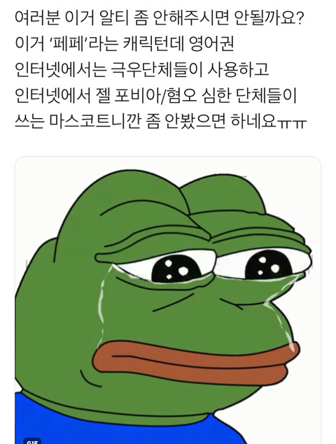 개구리짤로 유명한 페페의 의미 | 인스티즈