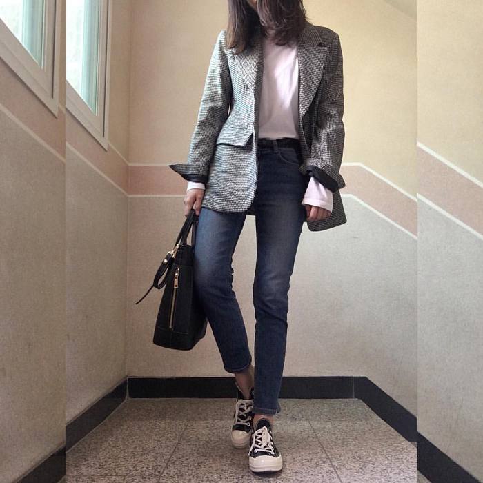 평범한 직장인 여성분의 데일리룩 | 인스티즈