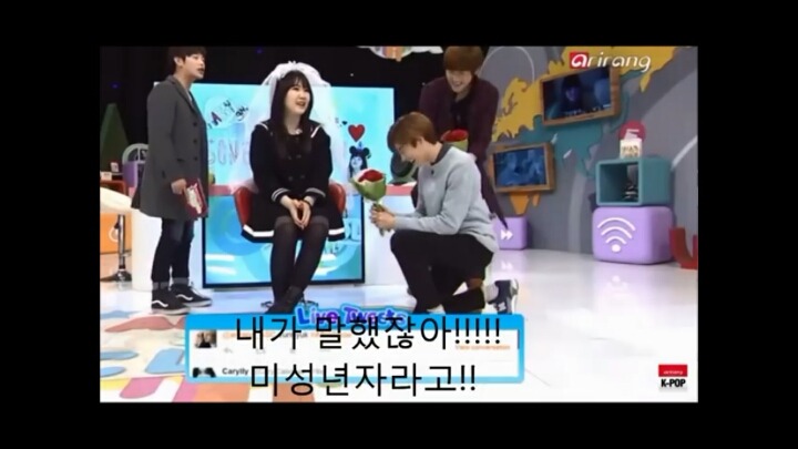 미성년자 동생 박지민 격하게 보호하는 에릭남ㅋㅋㅋㅋ(설렘사주의) | 인스티즈