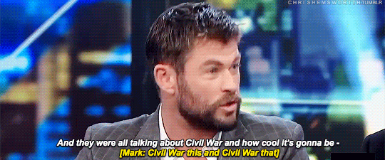  시빌워에 초대 안해줘서 마블에서 짤린 줄 알았다는 햄식이 | 인스티즈