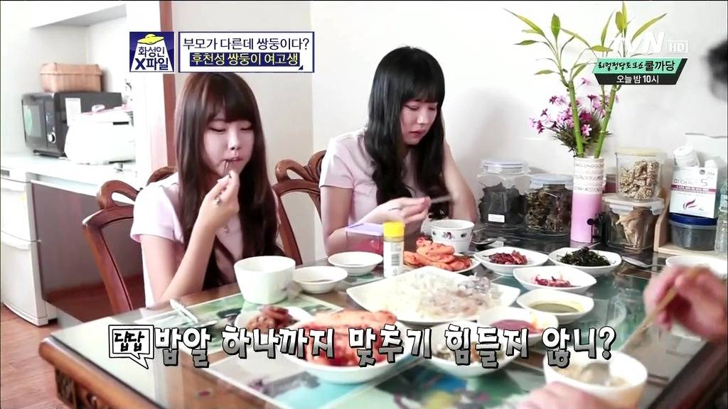 [화성인X파일] 후천성 쌍둥이 여고생 | 인스티즈