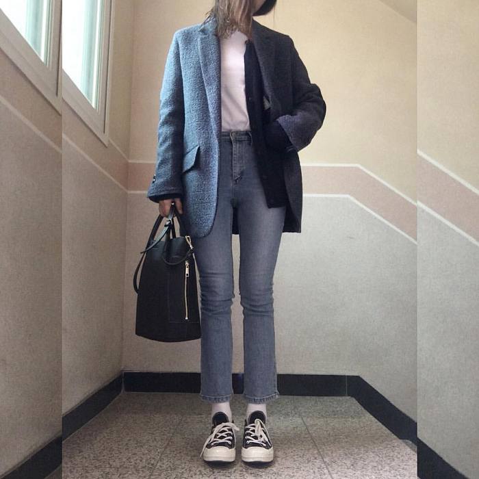 평범한 직장인 여성분의 데일리룩 | 인스티즈