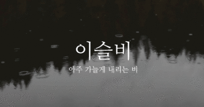  우리말로 된 예쁜 비이름 | 인스티즈