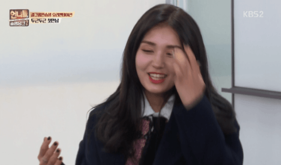 [언니들의슬램덩크2] 공민지 실제로 보고 얼굴 새빨개진 전소미ㅋㅋㅋ | 인스티즈