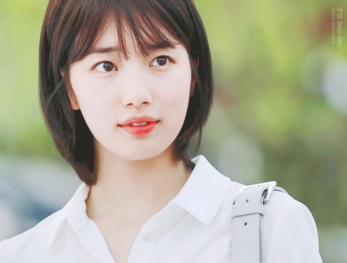 ♡당잠사 단발머리 수지♡.gif | 인스티즈