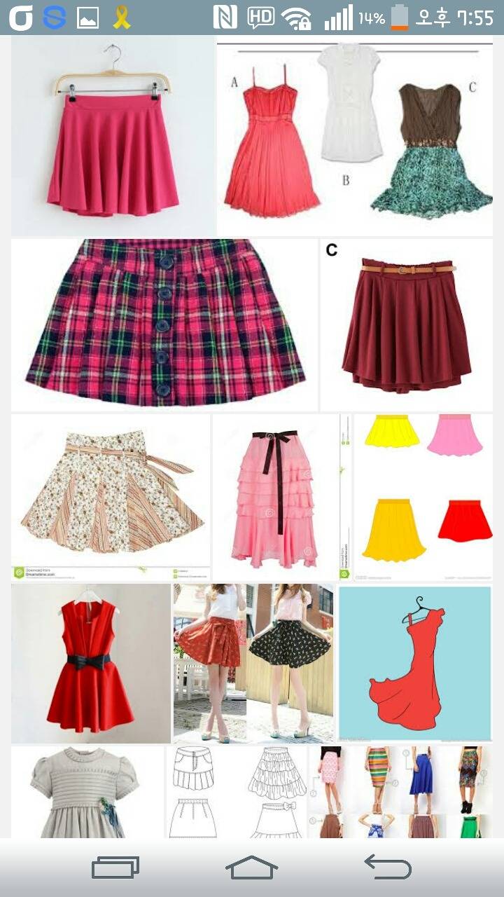 구글에 10개국어로 치마를 검색해봤다 | 인스티즈