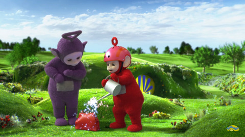 뉴 텔레토비 뽀와 마법 물뿌리개.jpg (텔레토비 무서워하는 사람 주의) | 인스티즈