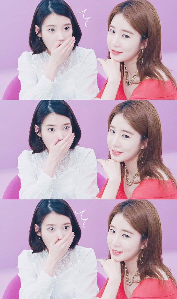아이유랑 유인나가 을매나 친하냐면.jpgif | 인스티즈