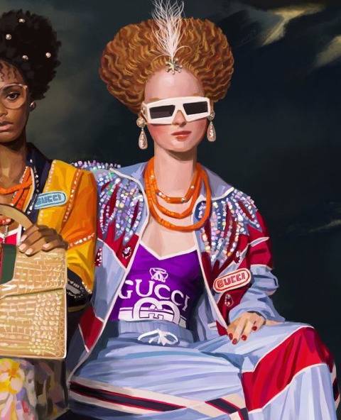 미술사에서 영감을 얻은 구찌 2018 봄 광고.jpg | 인스티즈