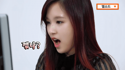 게임좋아하는 겜순이 트와이스 미나.gif | 인스티즈