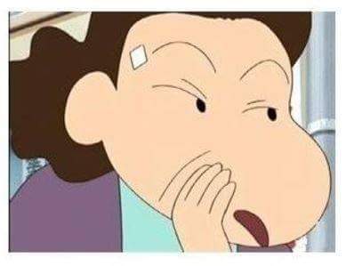 짱구 옆집 아주머니 옆이마 하얀네모의 정체 | 인스티즈