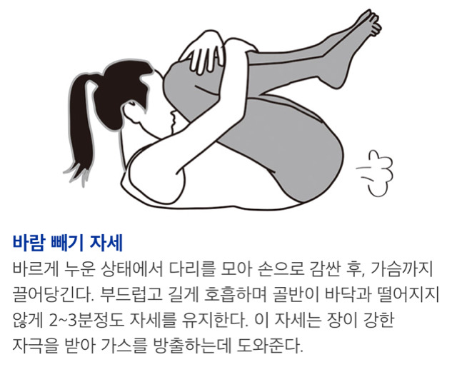 가스 찼을때 방귀 한방에 배출하는 자세.jpg | 인스티즈