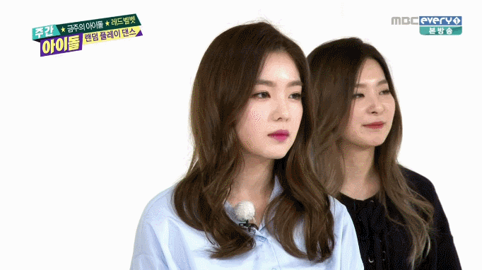 오늘자 주간아이돌 아이린.gif | 인스티즈