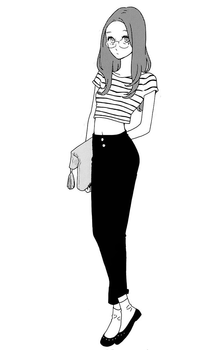 사복을 깔끔하게 그리는 일본 순정만화.jpg | 인스티즈