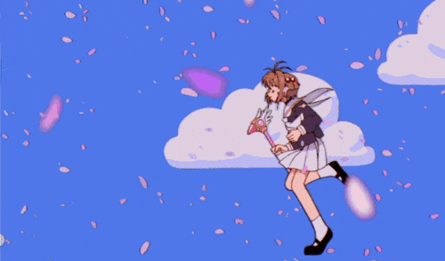 카드캡터 체리 속 사계절.gif | 인스티즈
