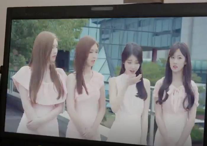 과거에 같은 그룹이었던 아이유와 구구단 미미 | 인스티즈