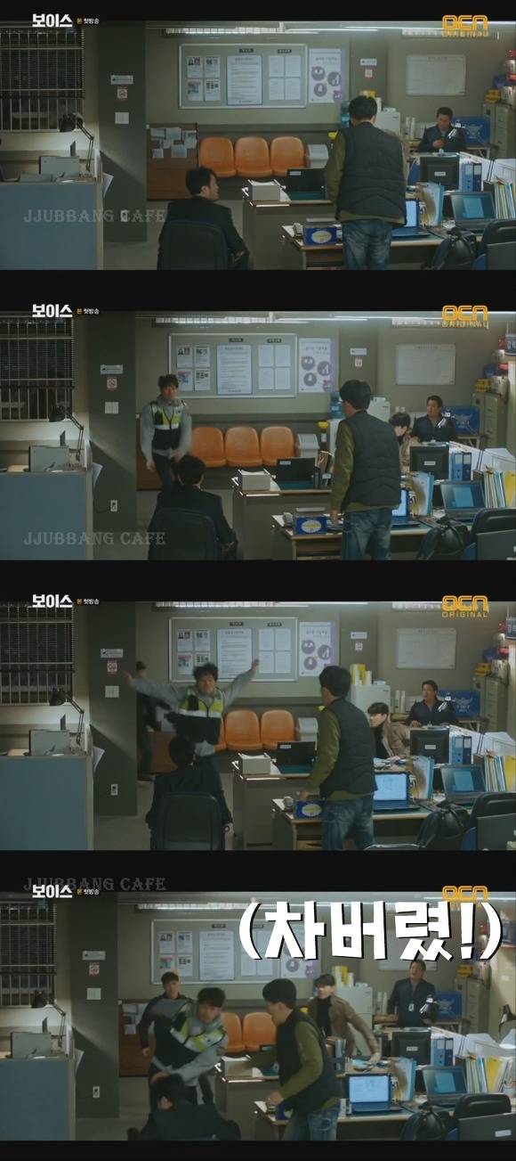 경찰복 입고 사람 개 패는 장혁.gif | 인스티즈