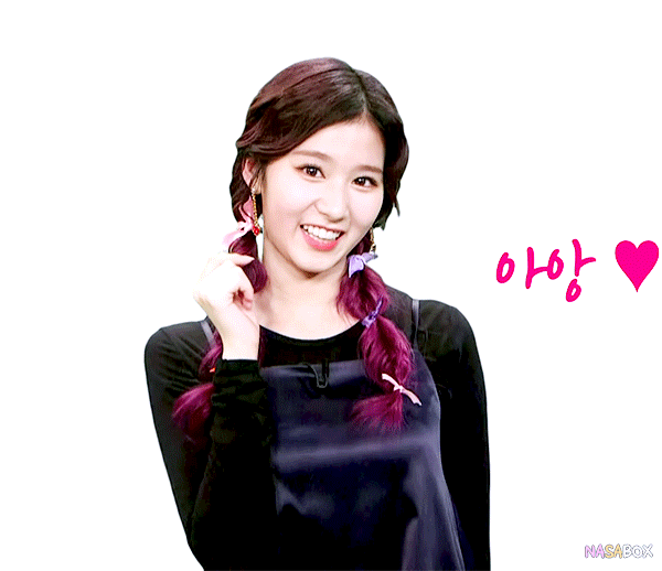 머리색이 잘어울리는 사나.gif | 인스티즈