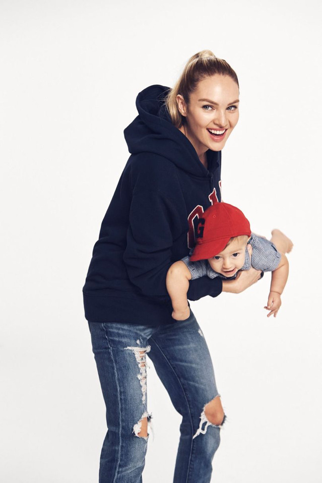 7개월된 아들과 Gap 화보 찍은 모델 캔디스 스와네포엘.jpg | 인스티즈