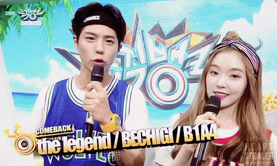 뮤뱅에서 우결 찍었던 박보검&아이린.JPGIF | 인스티즈