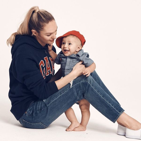 7개월된 아들과 Gap 화보 찍은 모델 캔디스 스와네포엘.jpg | 인스티즈
