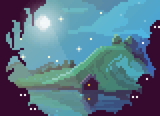 [픽셀아트] 보고 있으면 마음이 편해지는 픽셀 풍경들 | 인스티즈