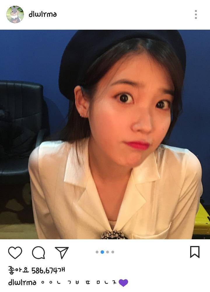 최근 아이유 인스타 업뎃 | 인스티즈