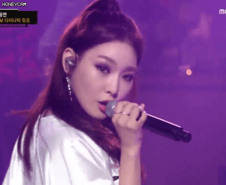 청하가 무대에 나왔을 때 래퍼들 반응 | 인스티즈