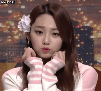 강미나 애교를 본 현실적인 남자 반응.gif | 인스티즈