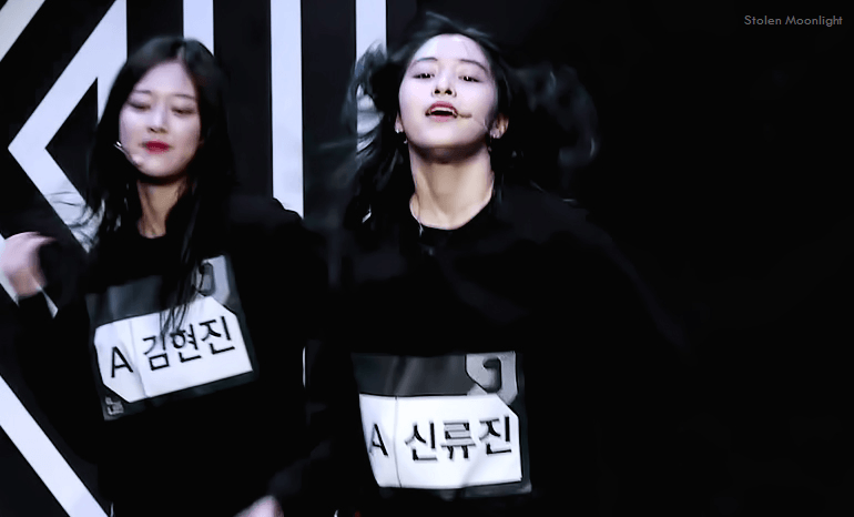 오늘자 믹스나인 줌1이 훅 치인 연습생 신류진 | 인스티즈