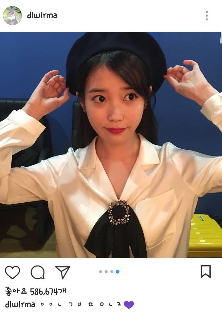 최근 아이유 인스타 업뎃 | 인스티즈