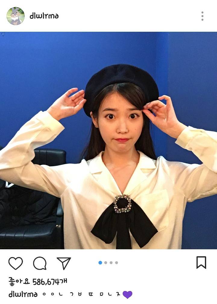 최근 아이유 인스타 업뎃 | 인스티즈