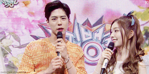 뮤뱅에서 우결 찍었던 박보검&아이린.JPGIF | 인스티즈