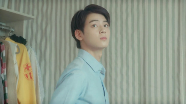 [마이로맨틱썸레시피] 모쏠 여주가 차은우 입간판과 사랑에 빠지는 웹드 2화 | 인스티즈