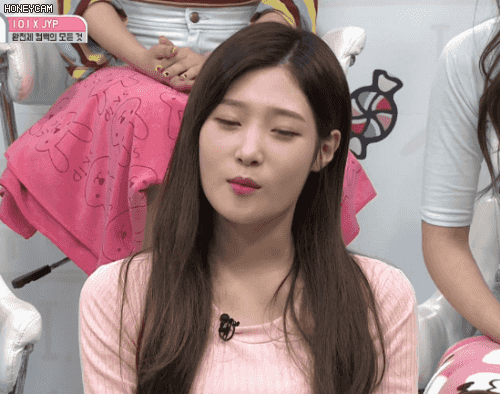 노량진 핵미모 정채연을 따라하는 주결경 | 인스티즈