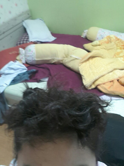 여고생의 집에서 하는 앞머리파마 | 인스티즈