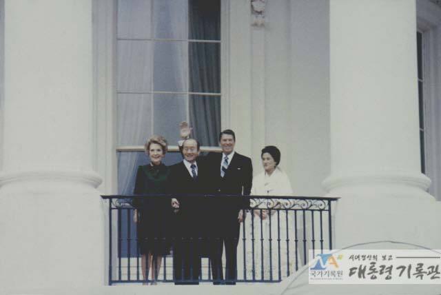 전두환과 로널드 레이건 미국 대통령 | 인스티즈