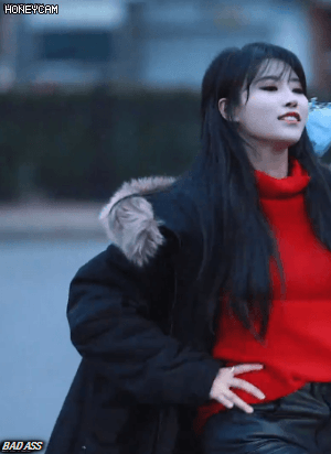 이젠 출근길에 팬들까지 이용하는 러블리즈 미주.jpgif | 인스티즈