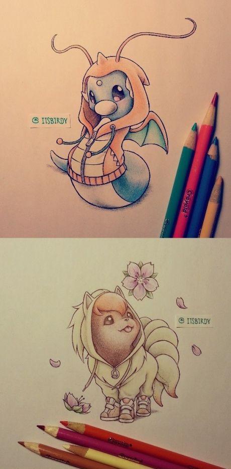 색연필 포켓몬 그리기 능력자.jpg | 인스티즈