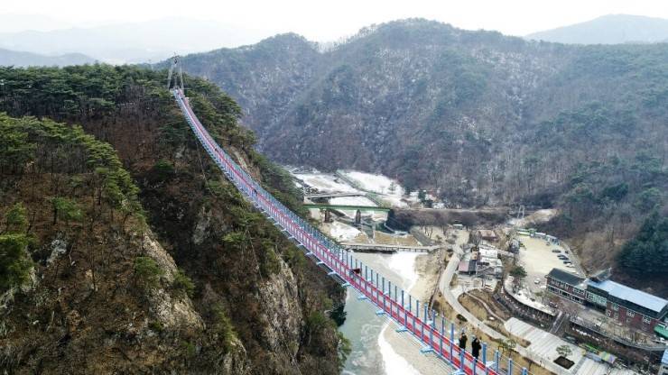 개장하자마자 인기폭발이라는 원주 소금산 출렁다리 | 인스티즈