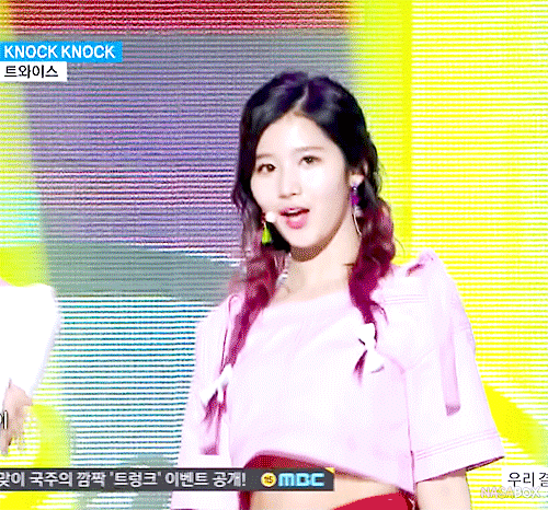 머리색이 잘어울리는 사나.gif | 인스티즈