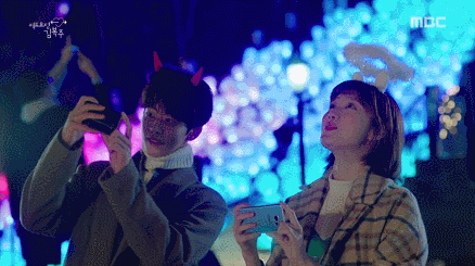 [역도요정김복주] 입덕부정기 끝낸 남사친의 직진과 여주의 첫키스.gif | 인스티즈