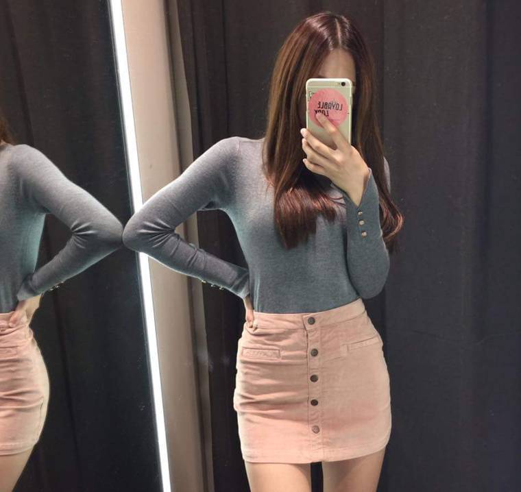 호불호 취향저격 사랑스러운 여친룩 처자 옷스타일 몸매가 ㅎㄷㄷ | 인스티즈